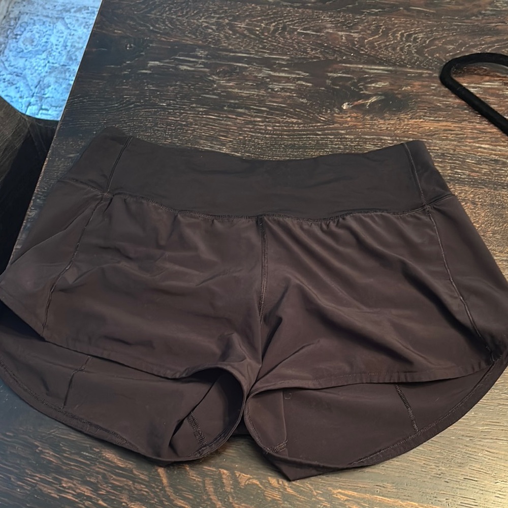 lululemon athletica black Athletic Shorts